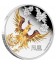 Feng Shui Silver Coin - Phoenix