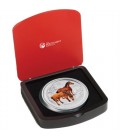 Lunar Series II 2014 Year of the Horse 1 Kilo Silver Gemstone Coin