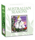 Australian Seasons – Spring 2013 1oz Silver Proof Square Coin
