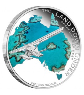 The Land Down Under – Great Barrier Reef 2014 5oz Silver Special Edition