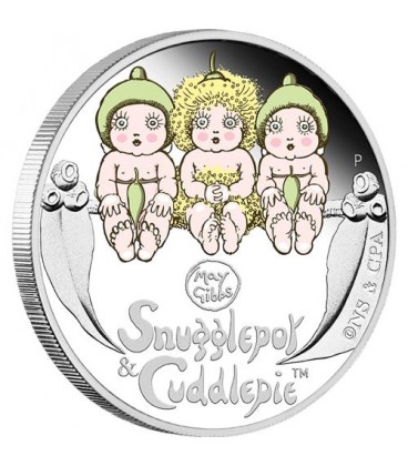 Snugglepot & Cuddlepie™ 2015 1/2oz Silver Proof Coin