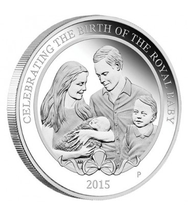 HRH Princess Charlotte 2015 1oz Silver Proof Coin