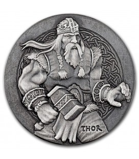 2 oz Silver Coin Viking Series (Thor)-2016
