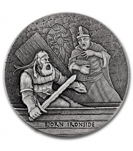 2 oz Silver Coin Viking Series (Björn)--2016