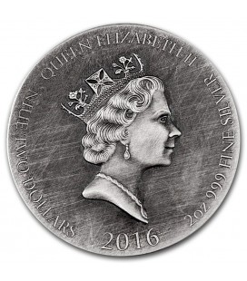 2 oz Silver Coin Viking Series (Björn)--2016