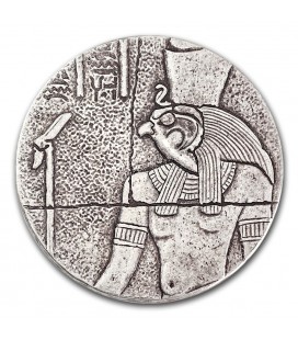 Republic of Chad 5 oz Silver King Tut--2016