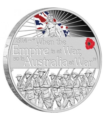 The ANZAC Spirit 100th Anniversary Coin Series – Declaration of War 2014