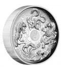 Chinese Ancient Mythical Creatures 2016 1oz Silver Proof High Rlief Coin