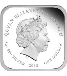 World Famous Squares 2013 1oz Silver Proof Four-Coin Set