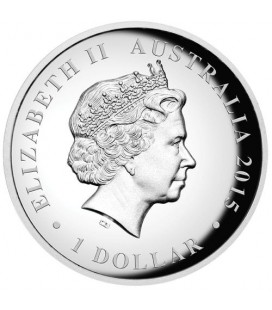 25th Anniversary Australian Kookaburra 2015 1oz Silver Proof High