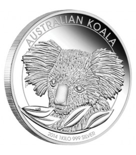 Australian Koala 2014 1 Kilo Silver Proof Coin