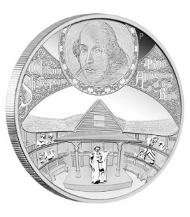 450th Anniversary of the Birth of William Shakespeare 2014 5oz