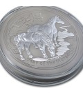 Australia 10 kilo Silver Year of the Horse BU-2013