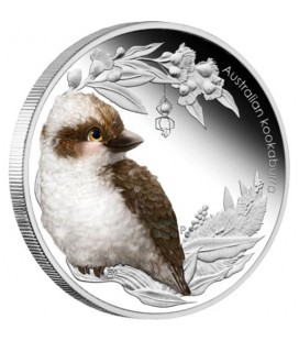 Australian Bush Babies II - Kookaburra 2012 1/2oz Silver Proof Coin