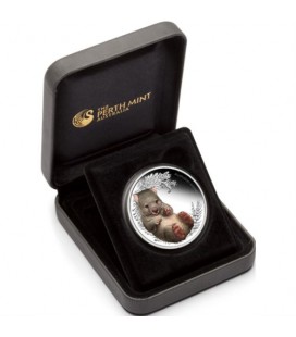Australian Bush Babies II – Wombat 2013 1/2oz Silver Proof Coin