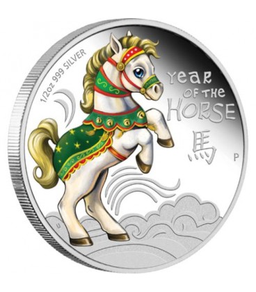 Baby Horse 2014 1/2oz Silver Proof Coin