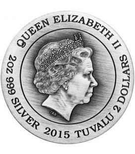 Goddesses of Olympus – Athena 2015 2oz Silver High Relief Coin