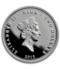2012 Niue 1 oz Silver Friends Kitten Collection Kurlian Bobtail