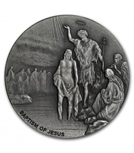Biblical Series (The Baptism of Jesus)-2017 2 oz Silver Coin