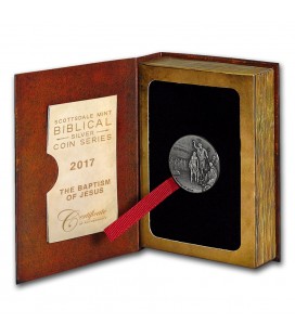 Biblical Series (The Baptism of Jesus)-2017 2 oz Silver Coin