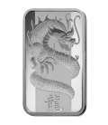 Lunar Dragon Silver Rectangular Ingot - 100g
