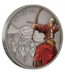 Warriors Of History - Mongols Silver Coin
