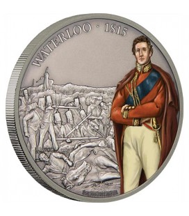 Battle Of Waterloo - 1oz Silver Coin
