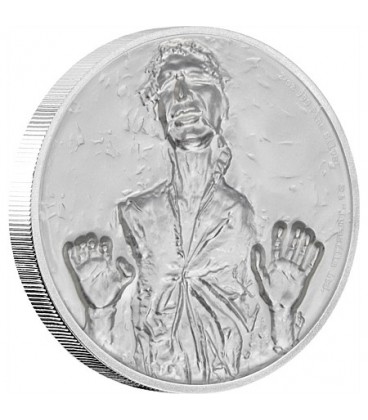 Star Wars Han Solo™ Ultra High Relief 2oz Silver Coin