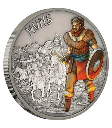 Warriors Of History - Huns Silver Coin