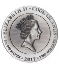 Gods of Olympus Hades 2017 2oz Silver Antiqued Coin