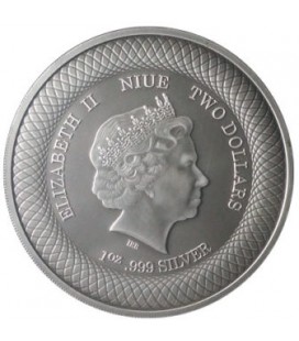 Supermassive Black Hole 1oz Silver Antique Coin