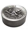 Australian Koala 2018 2 Kilo Silver High Relief Antiqued Coin