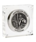 Australian Koala 2018 2 Kilo Silver High Relief Antiqued Coin