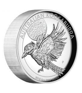 Australian Kookaburra 2018 5oz Silver Proof High Relief Coin