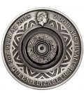 Thermometer 2018 2oz Silver Antiqued Coin
