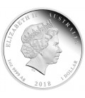 End of WWI 100th Anniversary 2018 1oz Silver Proof Coin