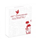 End of WWI 100th Anniversary 2018 1oz Silver Proof Coin