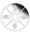 Year of the Mouse Quadrant 2020 1oz Silver Proof Four Coin Set