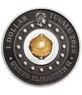 Year of the Mouse Rotating Charm 2020 1oz Silver Antiqued Coin