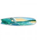 Surfboard 2020 2oz Silver Coloured Coin