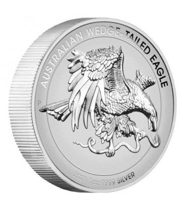 Wedge-tailed Eagle 2021 1oz Silver Enhanced Reverse Proof