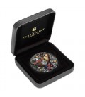 Fu Lu Shou 5oz Silver Antiqued Coin 2021
