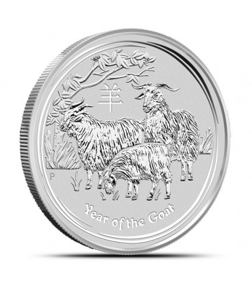 10 kilo Silver Australian Lunar Goat BU (Series II)