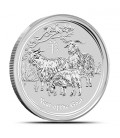 10 kilo Silver Australian Lunar Goat BU (Series II)