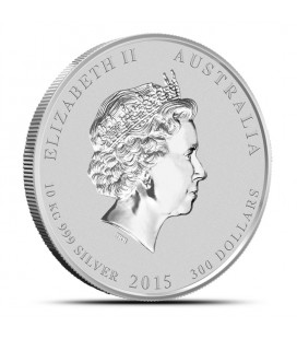 10 kilo Silver Australian Lunar Goat BU (Series II)