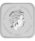 Horse 1oz Silver Square Ten-Coin Collection -2014