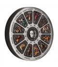 Signs of the Zodiac 2021 5oz Silver Antiqued Coin