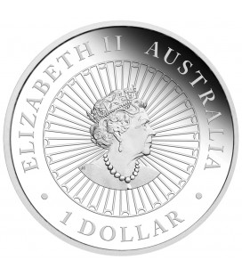 Australian Opal Lunar Series Tiger 1oz Silver Proof Coin-2022