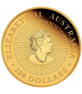 Great Southern Land 2oz Gold Proof Opal Coin