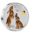 Rabbit 1 Kilo Silver with Gold Privy Mark-2023